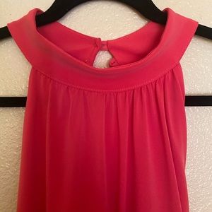 NWT ORANGE BOSTON PROPER HALTER TOP, Large